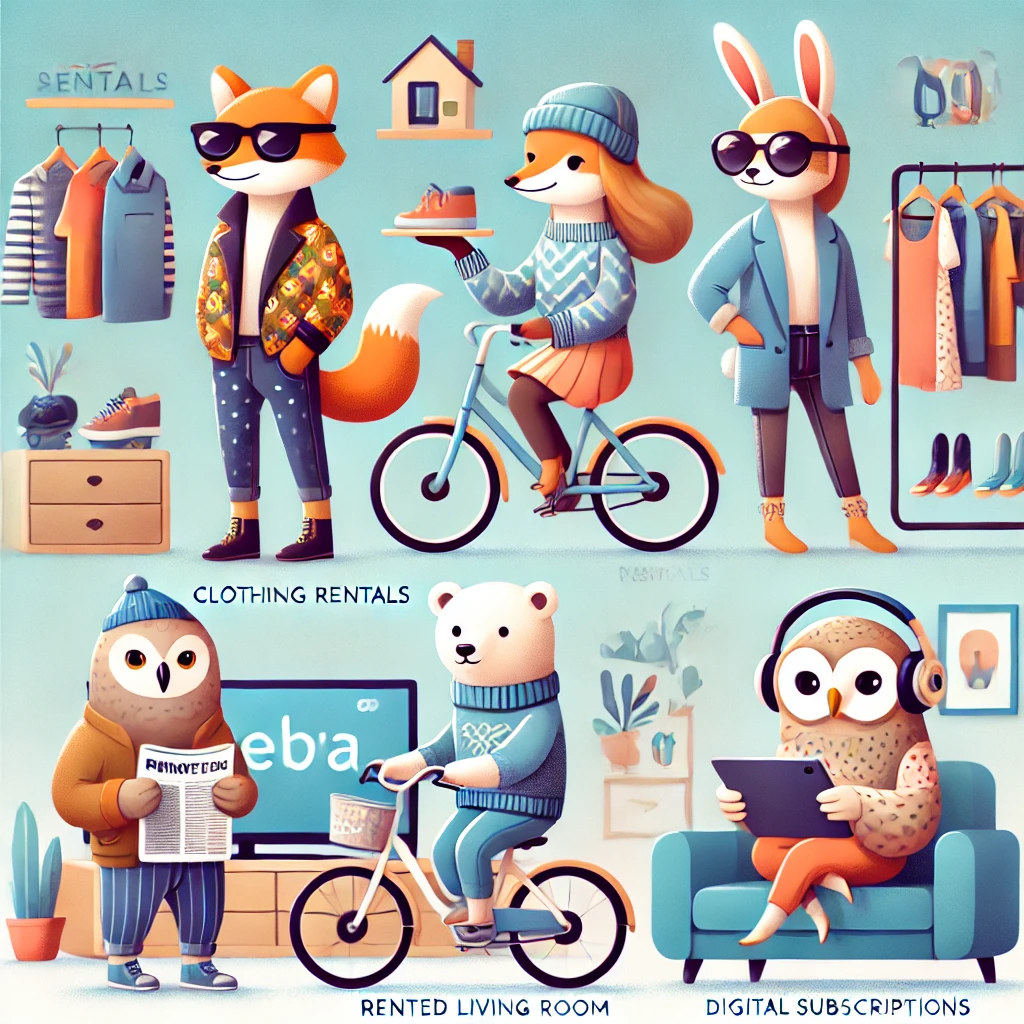 ライフスタイル別おすすめレンタル・サブスクサービス