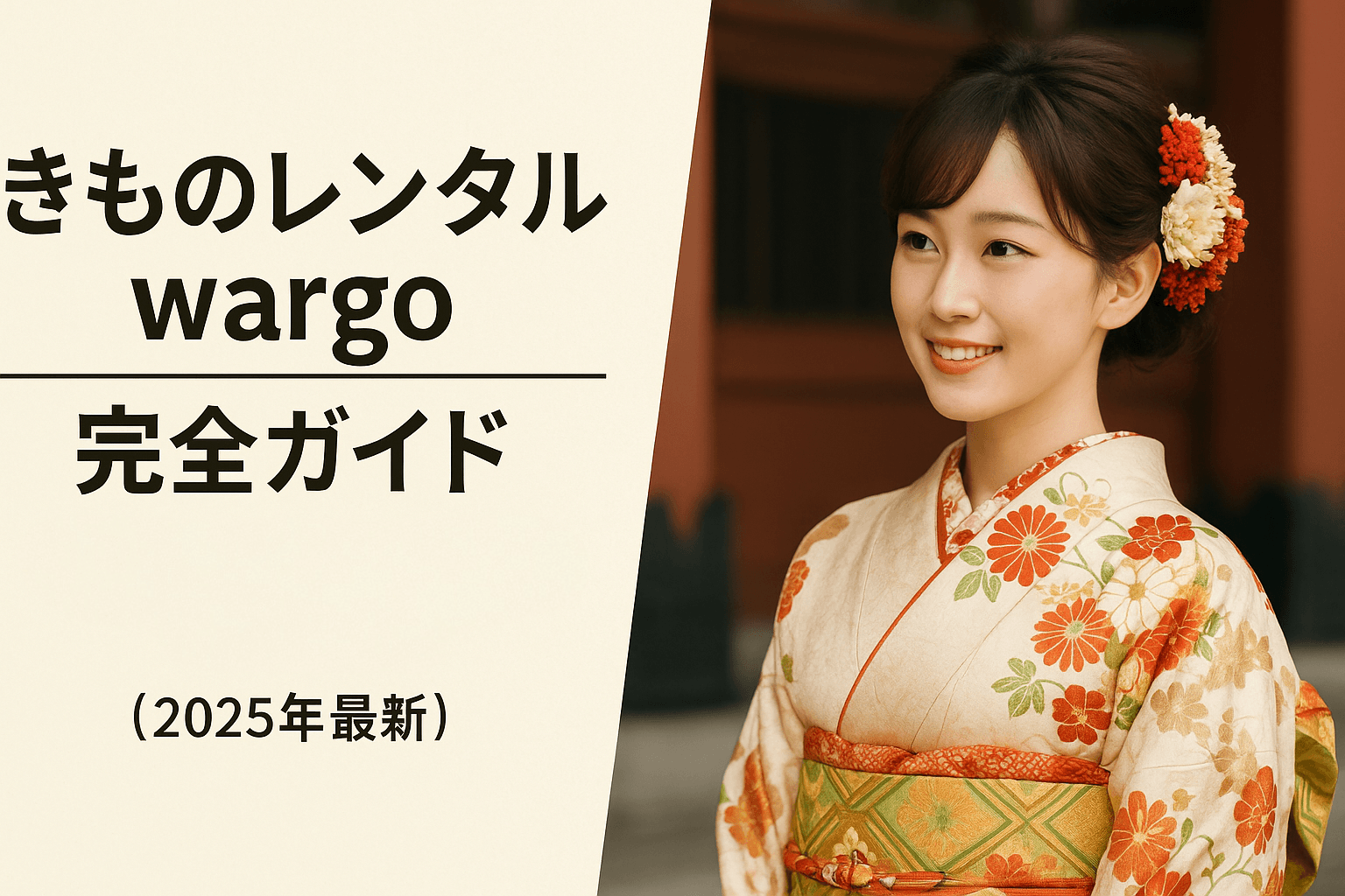 きものレンタル wargo完全ガイド｜料金・利用方法・口コミを徹底解説【2025年最新】