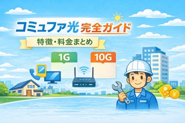 コミュファ光はおすすめ？料金・メリット・注意点を2026年版でやさしく解説