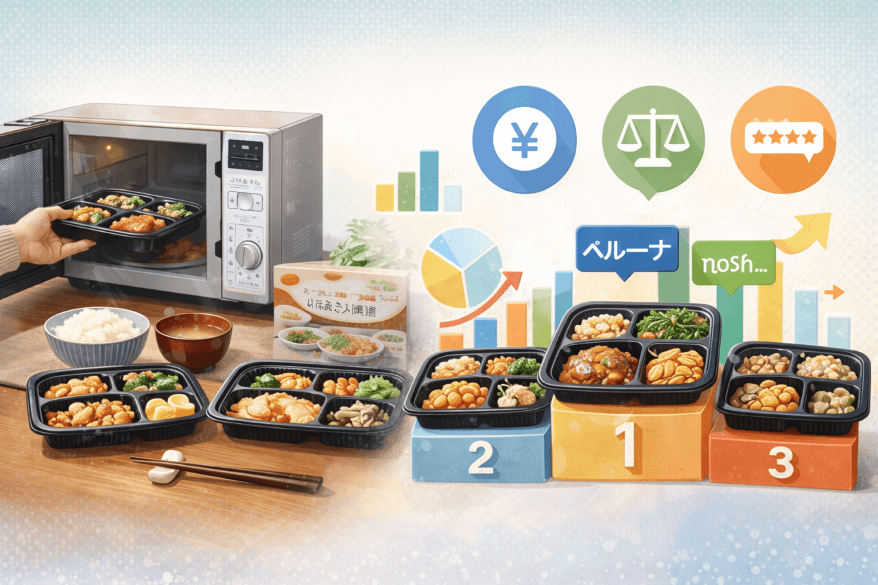 ベルーナグルメ、チンするだけの宅配おかず「ほほえみ御膳」徹底解説｜料金・口コミ・向いている人まで