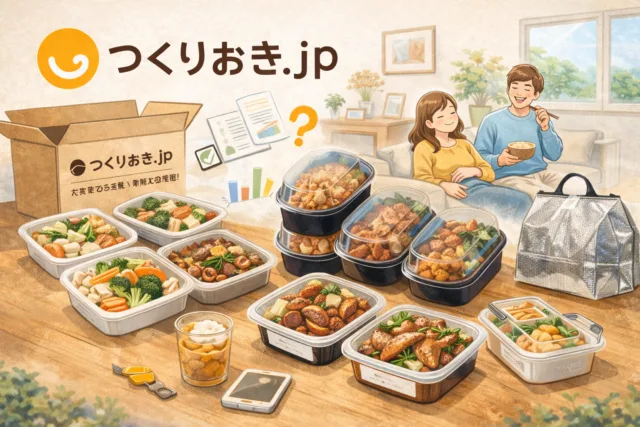 出来立て手作り惣菜を冷蔵でお届け【つくりおき.jp】は便利？料金・向いている人・注意点をやさしく解説