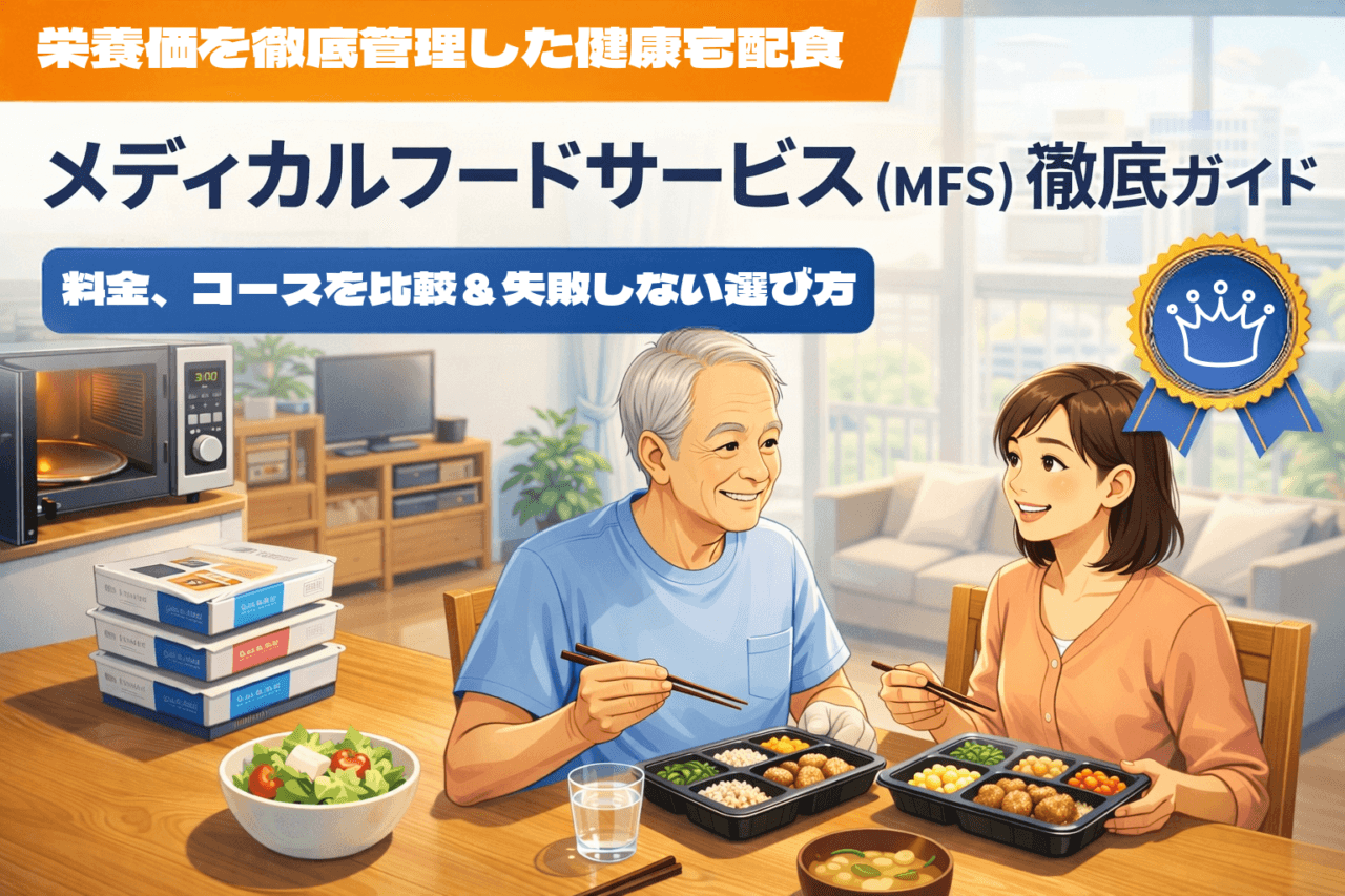 栄養価を徹底管理した健康宅配食【メディカルフードサービス（MFS）】徹底ガイド｜料金・コース比較と失敗しない選び方（2026）